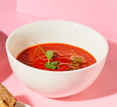 Paprika tomaat soep